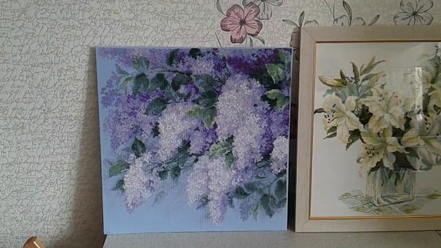 #13.Вышивка крестом. Оформленная Белая сова от Панны и еще немного о другом.... смотреть онлайн