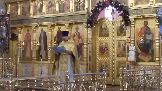 Рождественская архиерейская служба в Губкине. Рождественское послание митрополита Иоанна смотреть онлайн