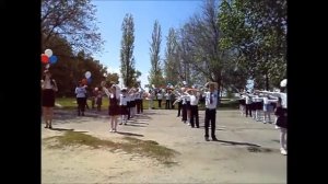 ФЛЕШМОБ ко Дню Победы 2016 Детский сад № 14 и СОШ 3 города Красноармейска Саратовской области