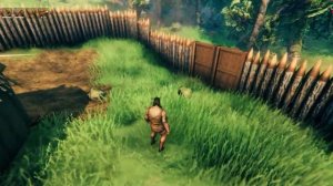 Valheim | EP1 | Как открыть кирку! | Первый босс Эйктюр