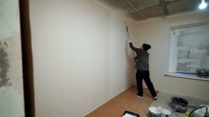 Красим валиком ровно и без полос. Наглядно, доступно, понятно