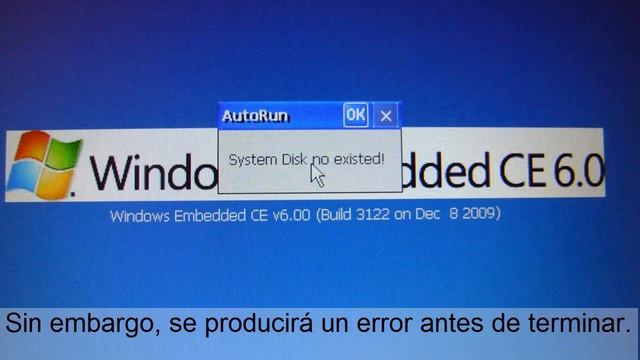 Reinstalar Windows CE en Netbook China