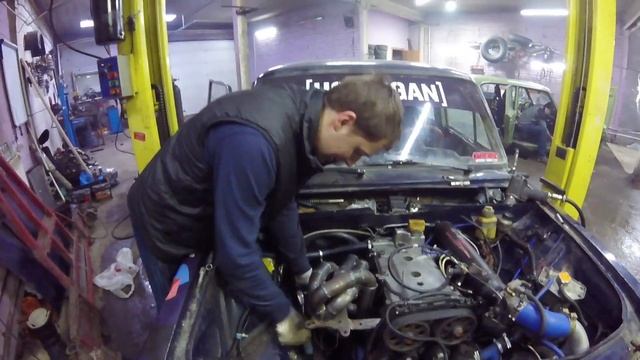 самоварный коллектор из водопроводной трубы под turbo td05.20g Китай на ваз 2106 бомж проект смотреть онлайн