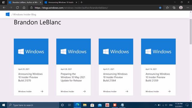 Preparing the Windows 10 May 2021 Update for Release смотреть онлайн