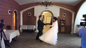 Свадебный вальс под музыку : «мой ласковый нежный зверь...»