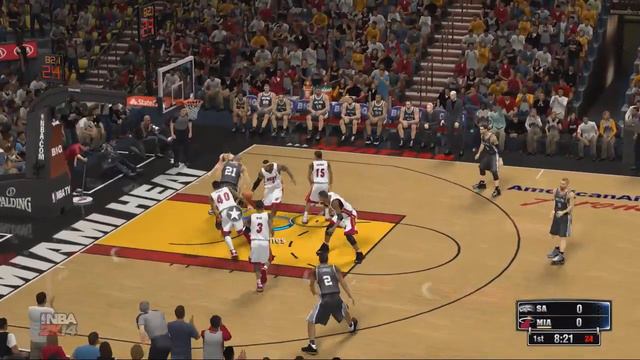 NBA 2k14 первый взгляд