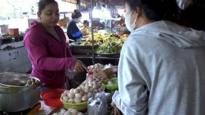 Cambodian Countryside Street Food @ Kandal Province - Rose Apple, Sugar Apple, Mango, Pickles, &Mor