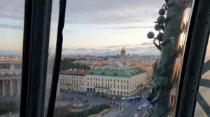 Вид с купола дома Зингера. Невский Проспект. Санкт-Петербург.
