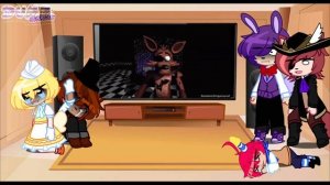 [FNaF 1 reacts to VR Showtime but Cursed]-[FNaF]