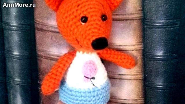 Амигуруми: схема Лисички из Мимимишек. Игрушки вязанные крючком. Free crochet patterns.