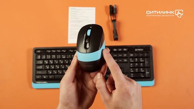 Обзор комплекта (клавиатура+мышь) A4TECH Fstyler FG1010 | Ситилинк