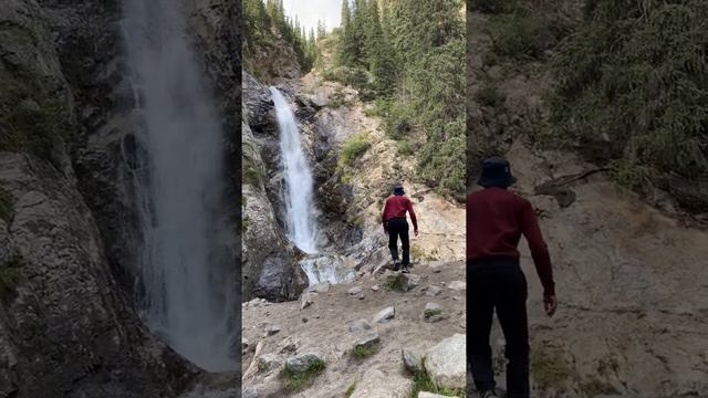 Водопад Чаша Манаса в Киргизии