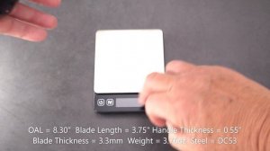 Miguron Akri:  NEW!  Front Flipper Knife in DC53 Steel!