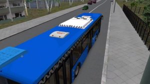 Omsi 2 ЛиАЗ-5292.65 2017 по карте Север Москвы.