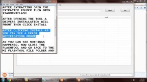How to fix error during Installation of device Driver in Mi Flash Tool
