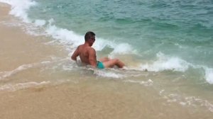 Мексика. Тихий океан. Crucecita. Playa Chahué.