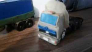 камаз близнецов из пластилина