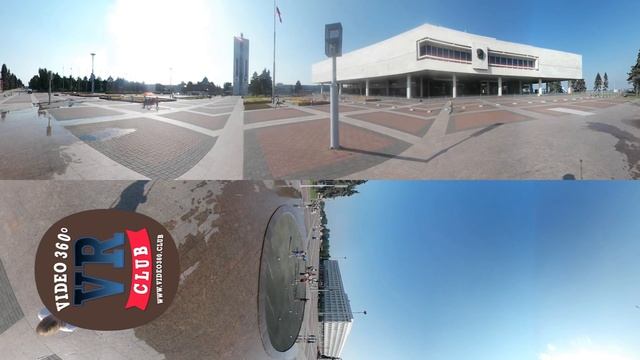 Лето, Солнце, фонтан, детство! (360, 4K) смотреть онлайн