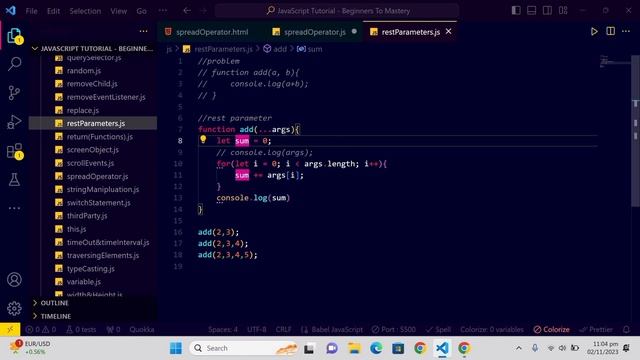JavaScript ES6 Tutorial: Spread Operator Explained | The Techzeen [Hindi/Urdu] #javascript #js #es6