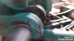 Ремонт гидроцилиндров экскаватора. Замена втулок, пальцев.