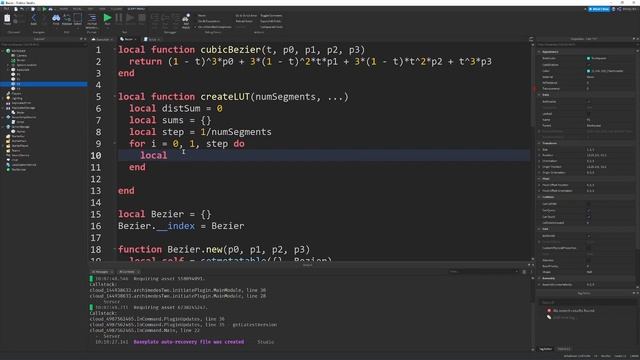 How to use Bezier Curves to make a Camera Cutscene - Roblox Studio смотреть онлайн