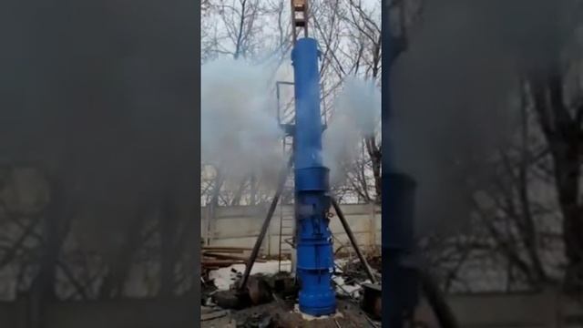 Испытания трубчатого молота СП78 (МСДТ-3500) после капитального ремонта