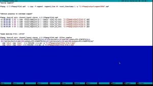 Как разрезать видео на несколько частей ffmpeg