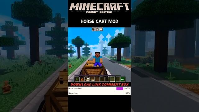 Minecraft horse cart mod смотреть онлайн