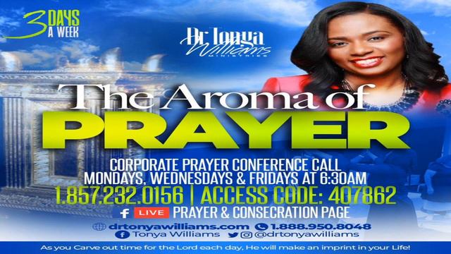 THE AROMA OF PRAYER | DR.TONYA WILLIAMS | TRUELIFE RADIO смотреть онлайн