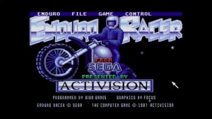 Enduro Racer - Atari ST (1987)