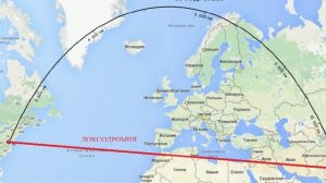 Почему пассажирские самолёты не летают по кратчайшей траектории.