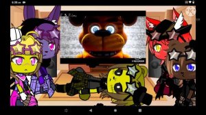 fnaf 1 react to they'll find you (part idk)