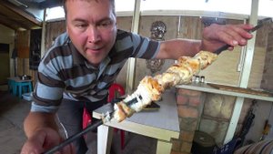 ШАШЛЫК ИЗ ЩУКИ. ОТДЫХ НА ДАЧЕ.