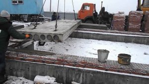 116-06 - Монтаж плит перекрытия