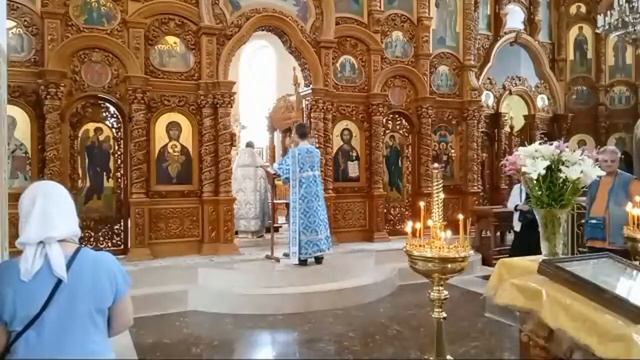☦️ 09.07.23 Божественная Литургия. Тихвинской иконы Божией Матери. смотреть онлайн