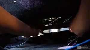 Атмосферные огни в салон автомобиля. Аксессуары для машин, подсветка лента, светодиодная