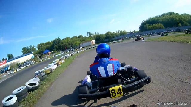 Класс Национальный 4Т. Чемпионат Кузбасса по картингу 2020 г.