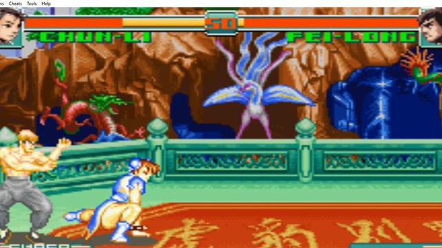 Super Street Fighter II: Turbo Revival - Chun-Li vs Fei-Long смотреть онлайн