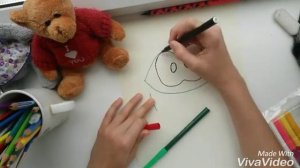 Как нарисовать ам няма из игры/Cut the Rope