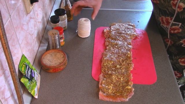 Мясной РУЛЕТ c приправами и горчицей, то что нужно на праздничный стол! смотреть онлайн