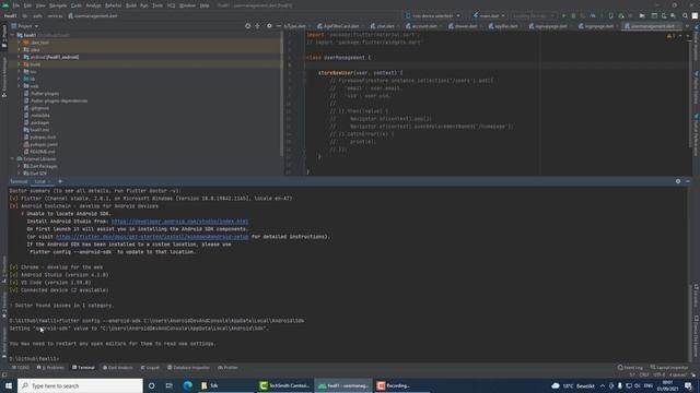 Flutter Emulators - Unable To Find Emulator Sources - Android Toolchain / Android SDK Not Found