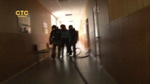 Учения с клубами дыма и звуком пожарной сирены