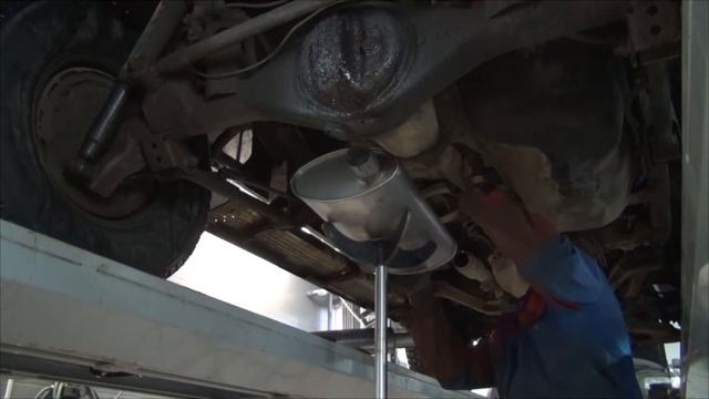 Ремонт глушителя на Toyota Runner . Ремонт глушителя на авто Toyota Runner в СПБ. смотреть онлайн
