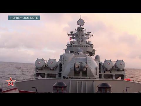 Северный флот против подлодок противника: кадры учений в Норвежском море