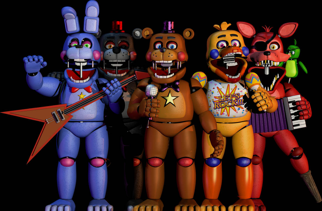 Фото из fnaf 6