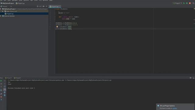 Python 3 Programming Tutorial - Part 37 - Class Variables and Instance Variables
