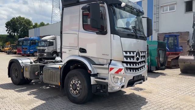 Mercedes-Benz 1848 SZM mit Kipphydraulik смотреть онлайн