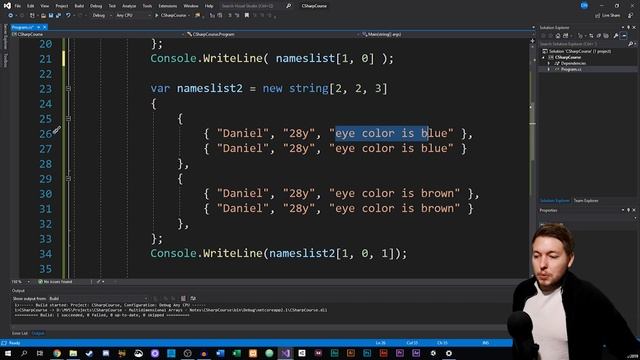 16: Multidimensional Arrays in C# | Arrays in C# | C# Tutorial For Beginners | C Sharp Tutorial