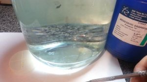 Ночной развод Хлорного железа (как приготовить раствор Х.Ж)