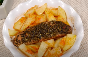 Запечённое мясо.